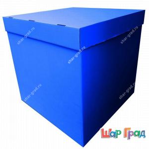 Коробка синяя 70x70x70 см 