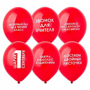Шары для старших классов на 1 сентября