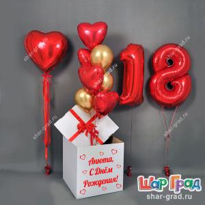 Коробка сюрприз для девушки на 18 лет