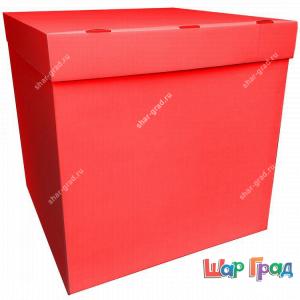 Коробка красная 70x70x70 см 