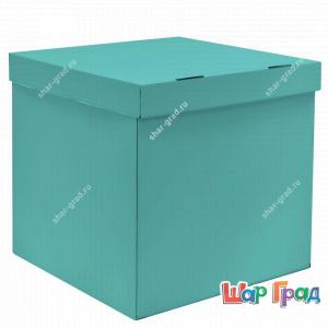 Коробка 60x60x60 см цвета тиффани