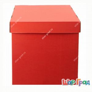 Коробка красная 60x60x60 см