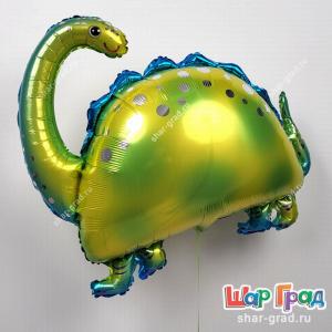 Фольгированный шар фигура Бронтозавр