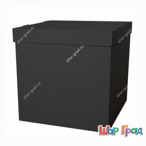 Коробка чёрная 60x60x60 см 