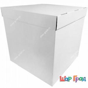 Коробка белая 70x70x70 см