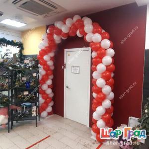 Гирлянда из шаров зиг-заг
