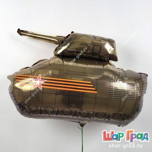 Фольгированный шар Танк