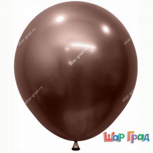 Шар трюфель хром 45 см